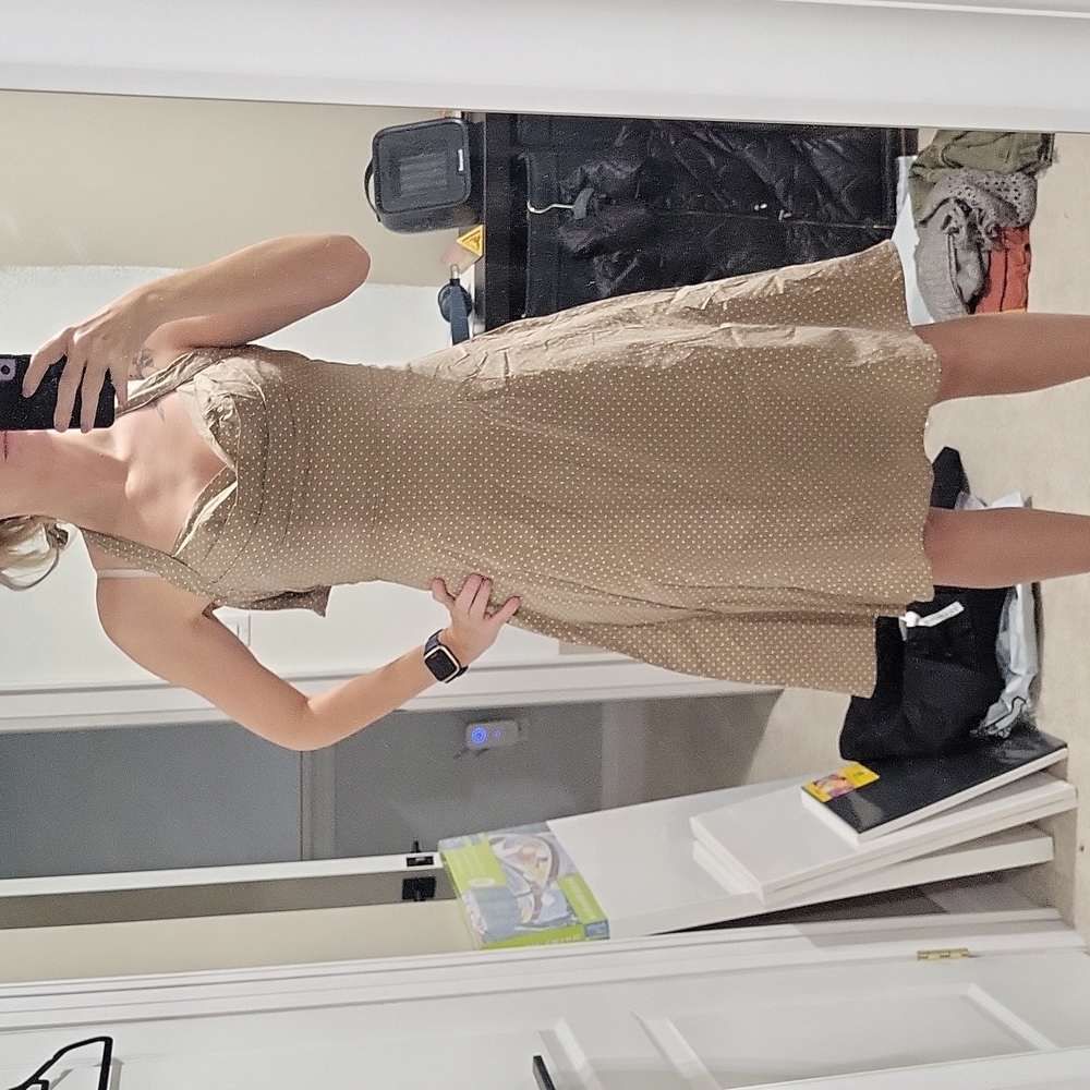 Le Chateau Vintage Style Halter Dress